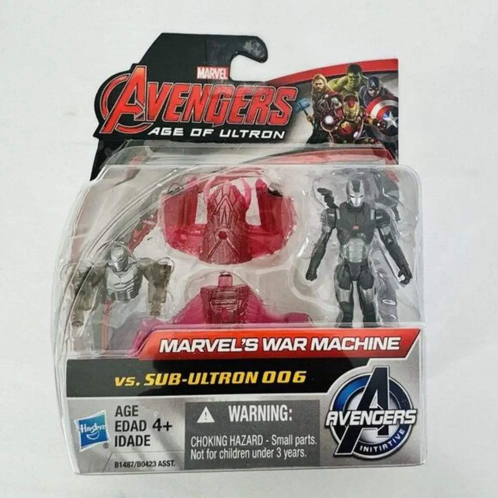 Marvel Avengers Age‎ of Ultron War Machine vs Sub-Ultron 006 Figure Set
